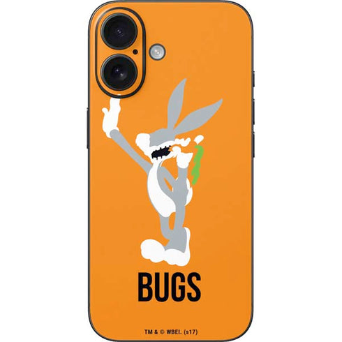 Looney Tunes Bugs Bunny Identity iPhone 16 Skin