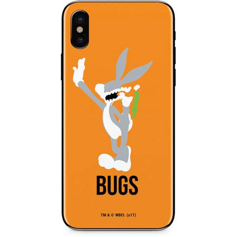 Looney Tunes Bugs Bunny Identity iPhone XS Skin