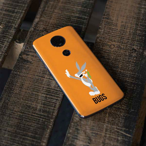 Looney Tunes Bugs Bunny Identity Moto E5 Plus Skin