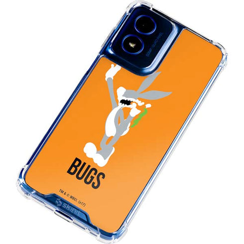 Looney Tunes Bugs Bunny Identity Moto G Play 4G (2024) Clear Case