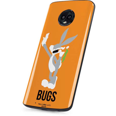 Looney Tunes Bugs Bunny Identity Moto G6 Skin