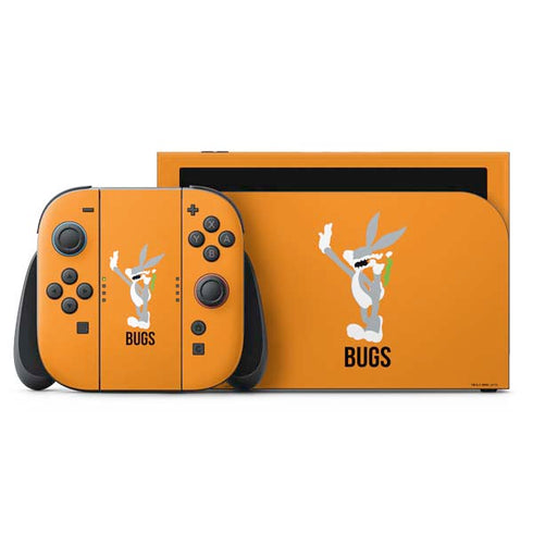Looney Tunes Bugs Bunny Identity Nintendo Switch 2 (2025) with Joy-Con Skin