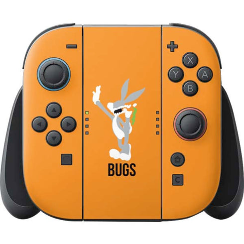 Looney Tunes Bugs Bunny Identity Nintendo Switch 2 (2025) Joy-Con Controller Skin
