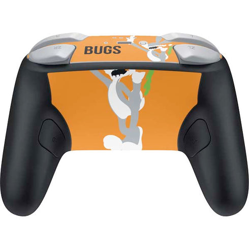 Looney Tunes Bugs Bunny Identity Nintendo Switch 2 (2025) Pro Controller Skin
