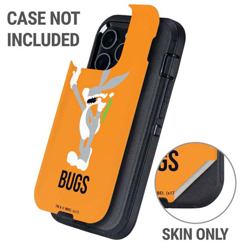 Looney Tunes Bugs Bunny Identity Otterbox Defender iPhone Skin