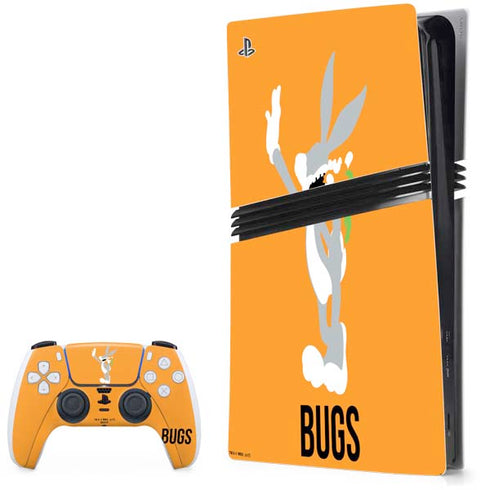 Looney Tunes Bugs Bunny Identity PS5 Pro Bundle Skin