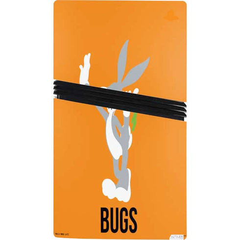 Looney Tunes Bugs Bunny Identity PS5 Pro Console Skin