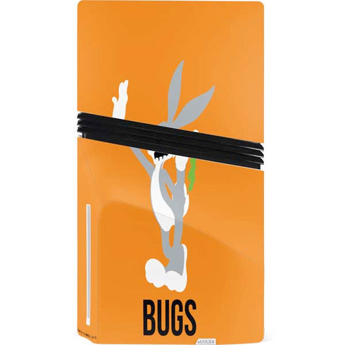 Looney Tunes Bugs Bunny Identity PS5 Pro Disk Console Skin