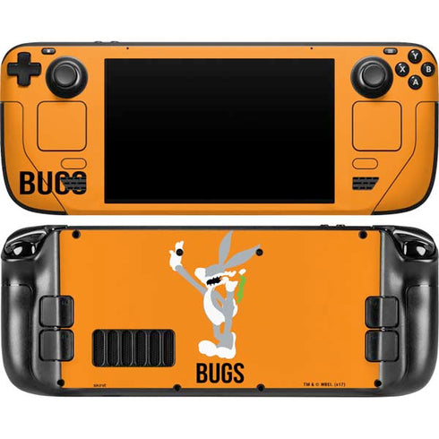 Looney Tunes Bugs Bunny Identity Steam Deck Handheld Gaming Computer OLED Skin