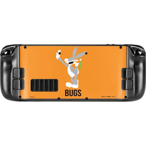 Looney Tunes Bugs Bunny Identity Steam Deck Handheld Gaming Computer Skin