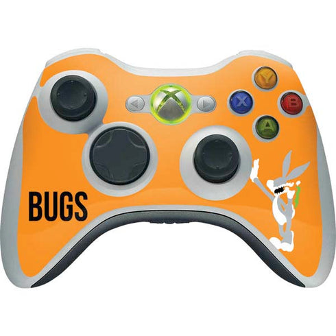 Looney Tunes Bugs Bunny Identity Xbox 360 Wireless Controller Skin