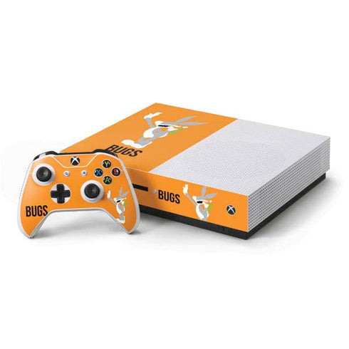 Looney Tunes Bugs Bunny Identity Xbox One S Console and Controller Bundle Skin