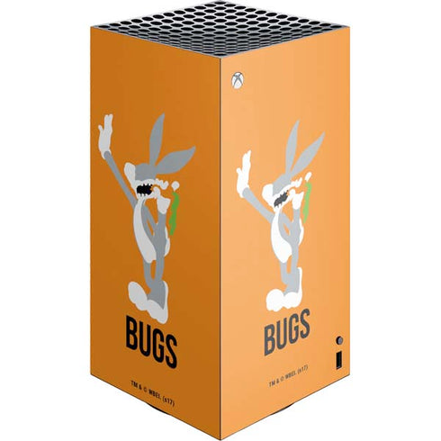 Looney Tunes Bugs Bunny Identity XBox Series X Digital Edition Console Skin