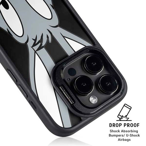 Looney Tunes Bugs Bunny iPhone 15 Pro Max Kickstand Case