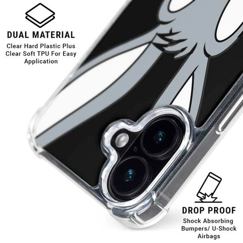 Looney Tunes Bugs Bunny iPhone 16 Clear Case