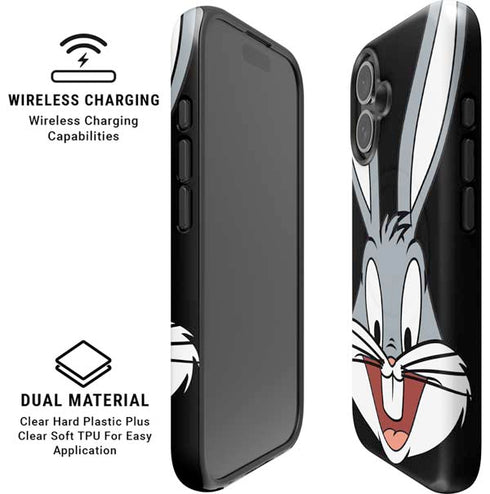 Looney Tunes Bugs Bunny iPhone 16 Magsafe Impact Case
