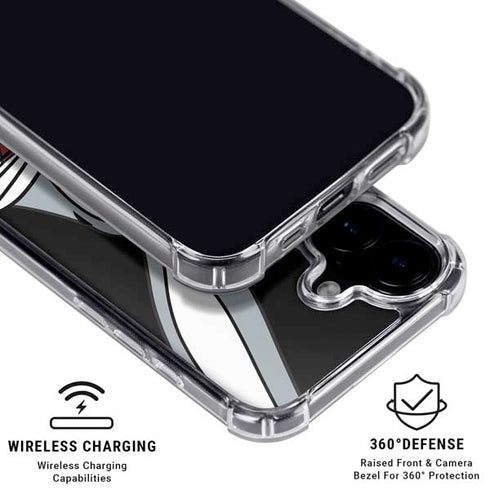 Looney Tunes Bugs Bunny iPhone 16 Plus Clear Case