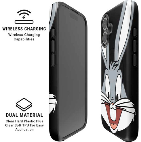 Looney Tunes Bugs Bunny iPhone 16 Plus Magsafe Impact Case