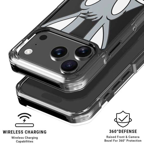 Looney Tunes Bugs Bunny iPhone 18 Pro Clear Case