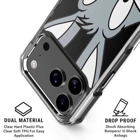 Looney Tunes Bugs Bunny iPhone 18 Pro Clear Case