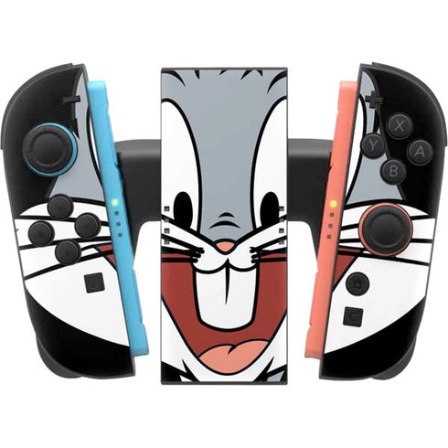 Looney Tunes Bugs Bunny Nintendo Switch 2 (2025) Joy-Con Controller Skin