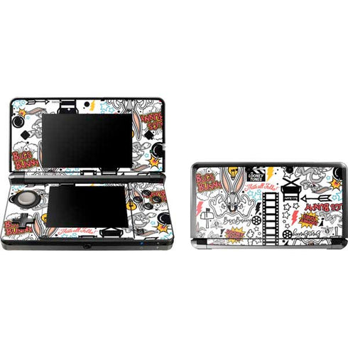Looney Tunes Bugs Bunny Patches 3DS (2011) Skin