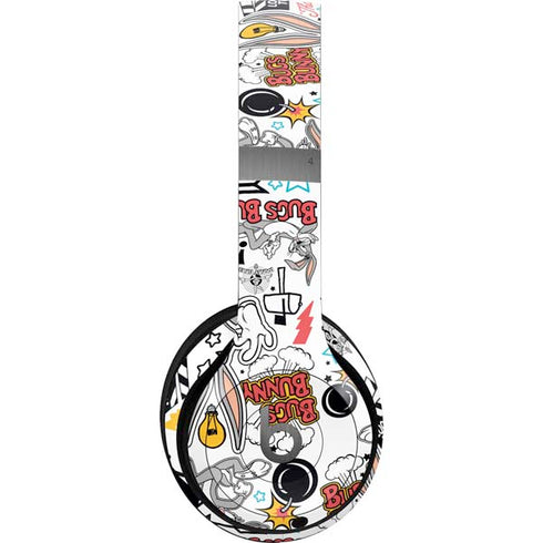 Looney Tunes Bugs Bunny Patches Beats Solo 4 Wireless Headphones Skin