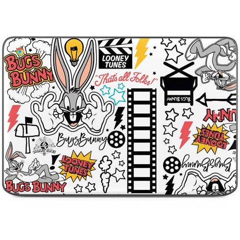 Looney Tunes Bugs Bunny Patches HP Chromebook Skin