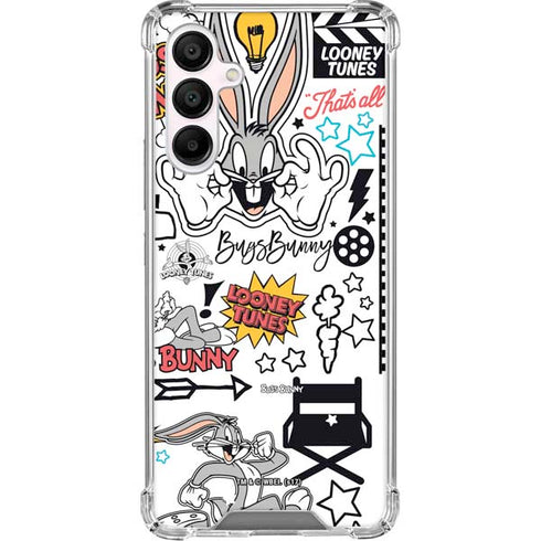 Looney Tunes Bugs Bunny Patches Galaxy A16 5G Clear Case