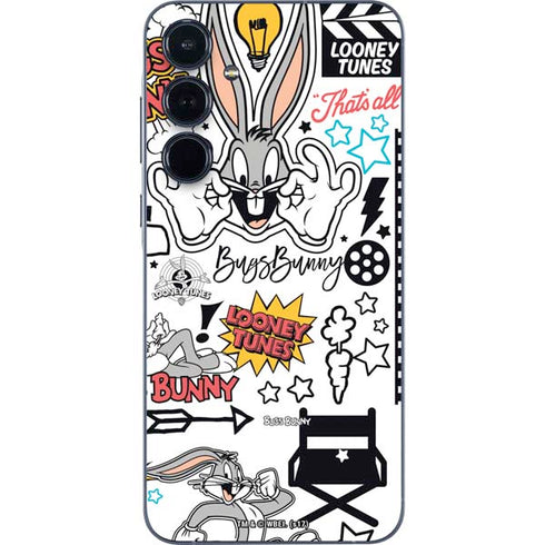 Looney Tunes Bugs Bunny Patches Galaxy A35 5G Skin