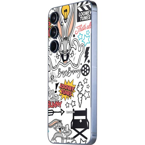 Looney Tunes Bugs Bunny Patches Galaxy A35 5G Skin