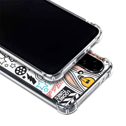 Looney Tunes Bugs Bunny Patches Galaxy A36 5G Clear Case