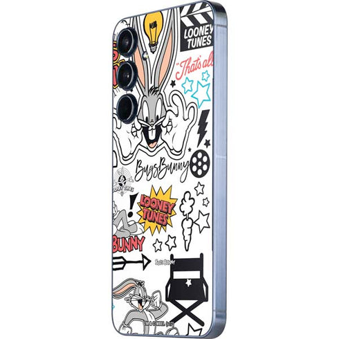Looney Tunes Bugs Bunny Patches Galaxy A36 5G Skin