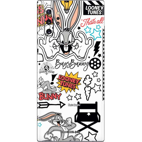 Looney Tunes Bugs Bunny Patches Galaxy Note 10 Plus Skin