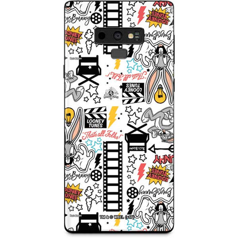 Looney Tunes Bugs Bunny Patches Galaxy Note 9 Skin