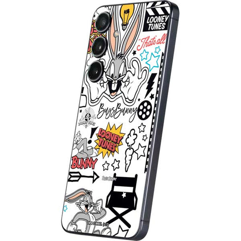 Looney Tunes Bugs Bunny Patches Galaxy S24 Skin