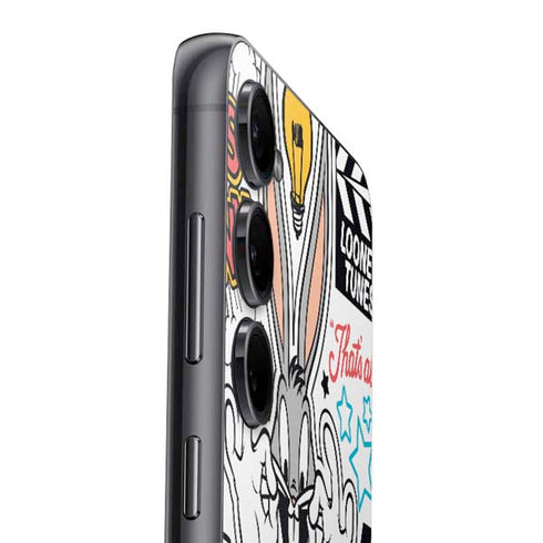 Looney Tunes Bugs Bunny Patches Galaxy S24 Skin
