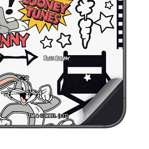 Looney Tunes Bugs Bunny Patches Galaxy S25 Skin