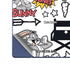 Looney Tunes Bugs Bunny Patches Galaxy Z Fold6 Skin