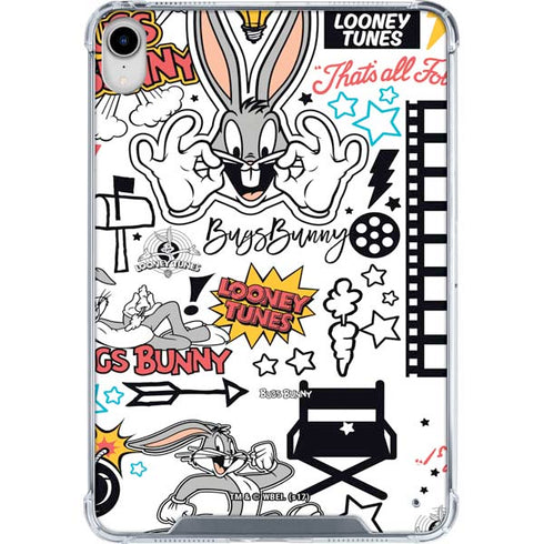 Looney Tunes Bugs Bunny Patches iPad 11th Gen (2025) Clear Case