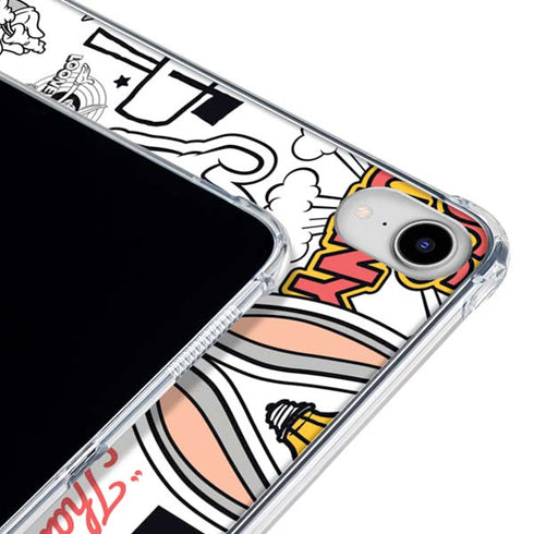 Looney Tunes Bugs Bunny Patches iPad 11th Gen (2025) Clear Case