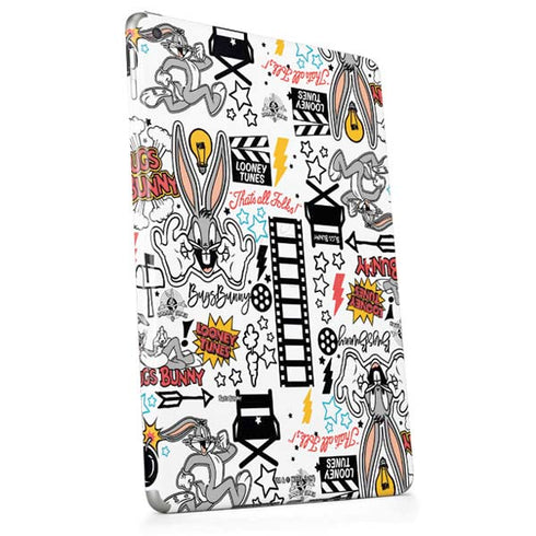 Looney Tunes Bugs Bunny Patches Apple iPad Skin