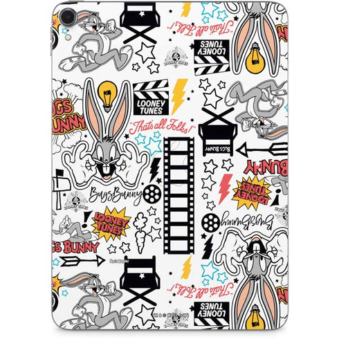 Looney Tunes Bugs Bunny Patches Apple iPad Pro Skin