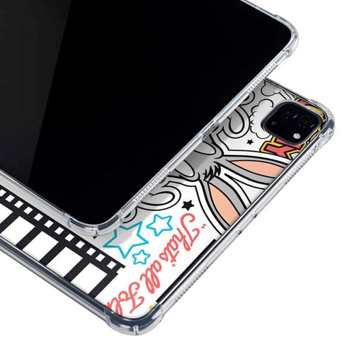 Looney Tunes Bugs Bunny Patches iPad Pro 11in (2024) Clear Case