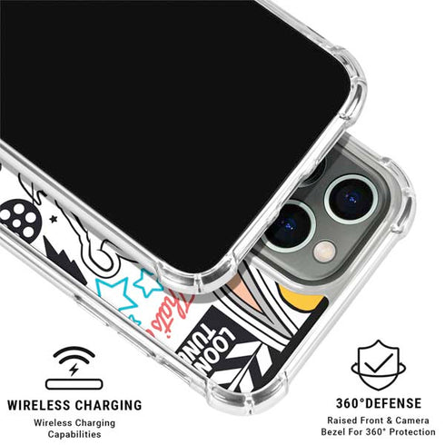 Looney Tunes Bugs Bunny Patches iPhone 16 Pro Max Clear Case