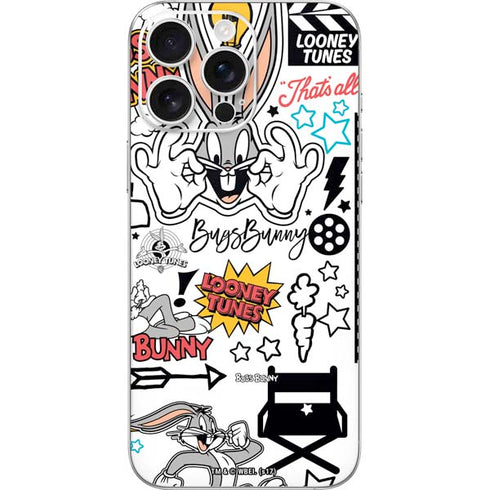Looney Tunes Bugs Bunny Patches iPhone 16 Pro Max Skin