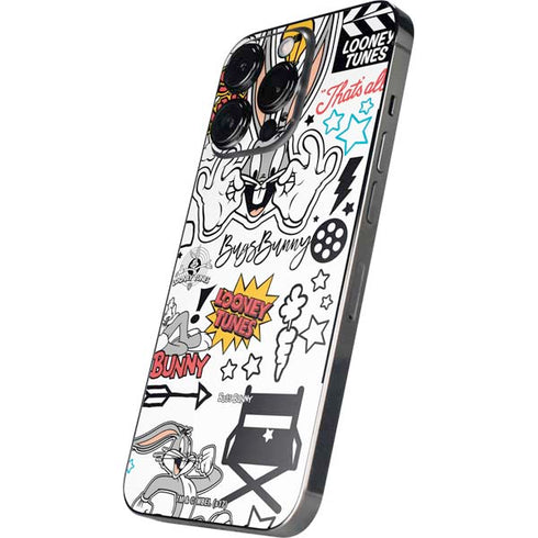 Looney Tunes Bugs Bunny Patches iPhone 16 Pro Max Skin