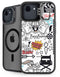 Looney Tunes Bugs Bunny Patches iPhone 16e Kickstand Case