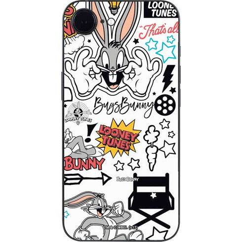 Looney Tunes Bugs Bunny Patches iPhone 16e Skin