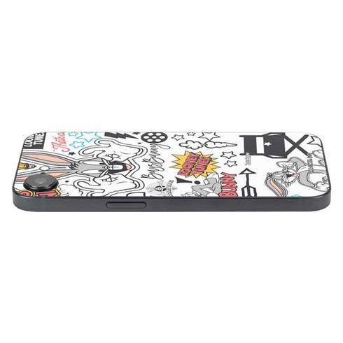 Looney Tunes Bugs Bunny Patches iPhone 16e Skin